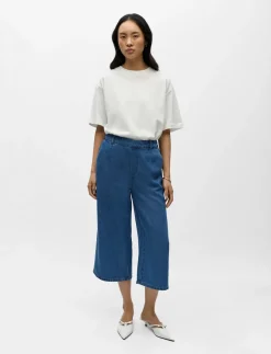OBJFRAME MW CULOTTE PANT NOOS - Culottes