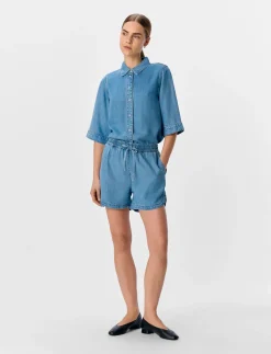 OBJFRAME RE MW SHORTS NOOS - Casual shorts
