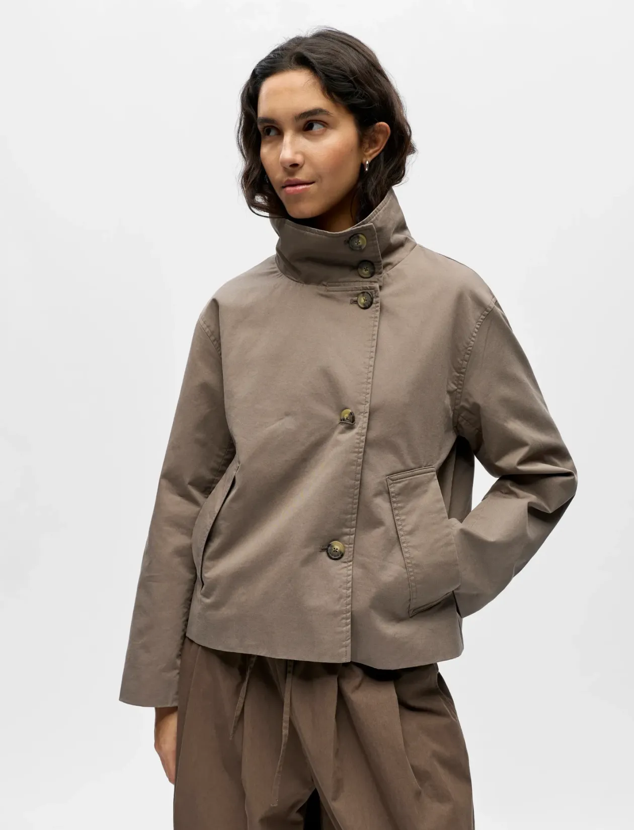 OBJGRO RE SHORT JACKET NOOS - Lette jakker