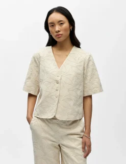 OBJMATHILDA LISA 2/4 LO BLAZER 144 - Korte blazere
