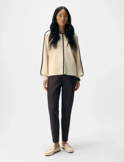 OBJREYNARD LS LO CONTRAST PULLOVER DIV - Sweatshirts