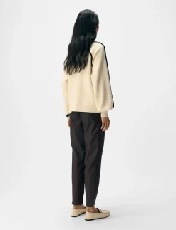 OBJREYNARD LS LO CONTRAST PULLOVER DIV - Sweatshirts