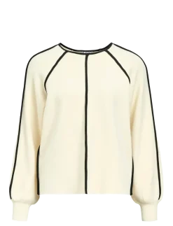 OBJREYNARD LS LO CONTRAST PULLOVER DIV - Sweatshirts