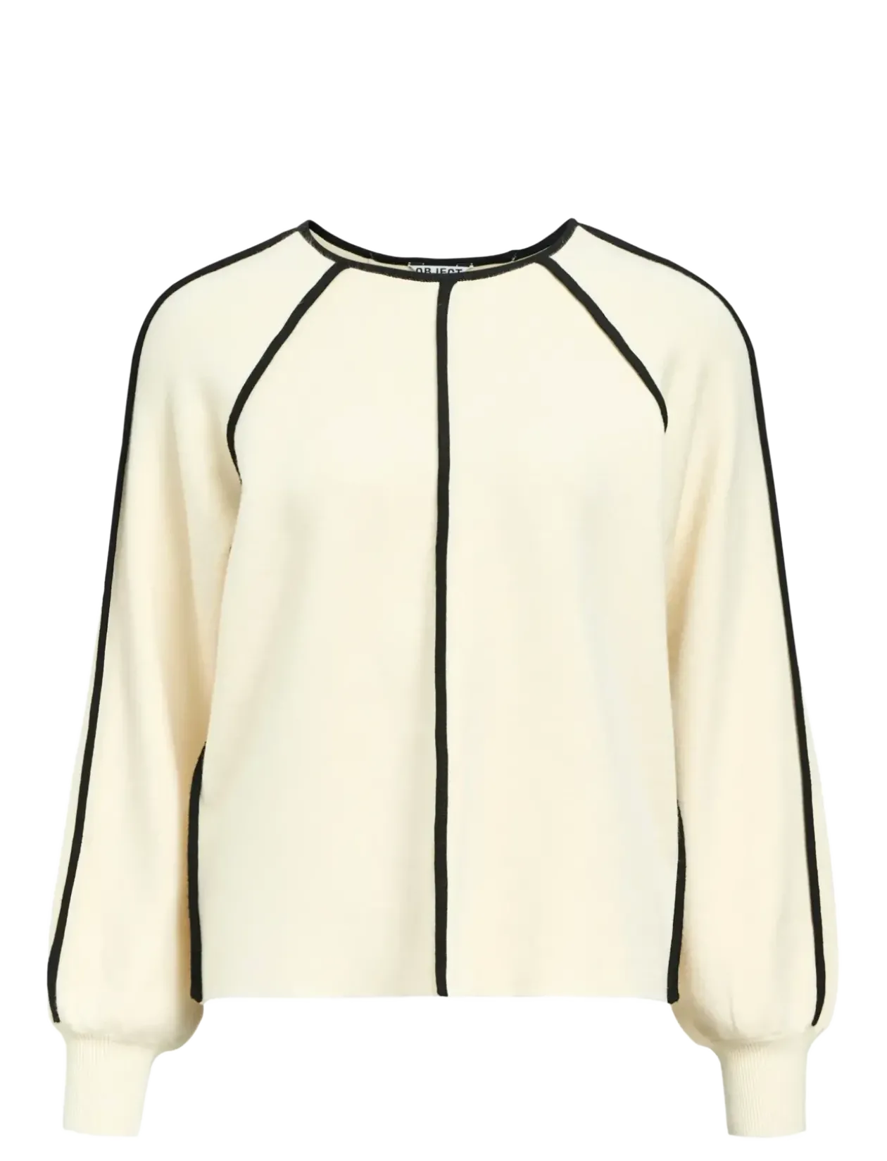 OBJREYNARD LS LO CONTRAST PULLOVER DIV - Sweatshirts