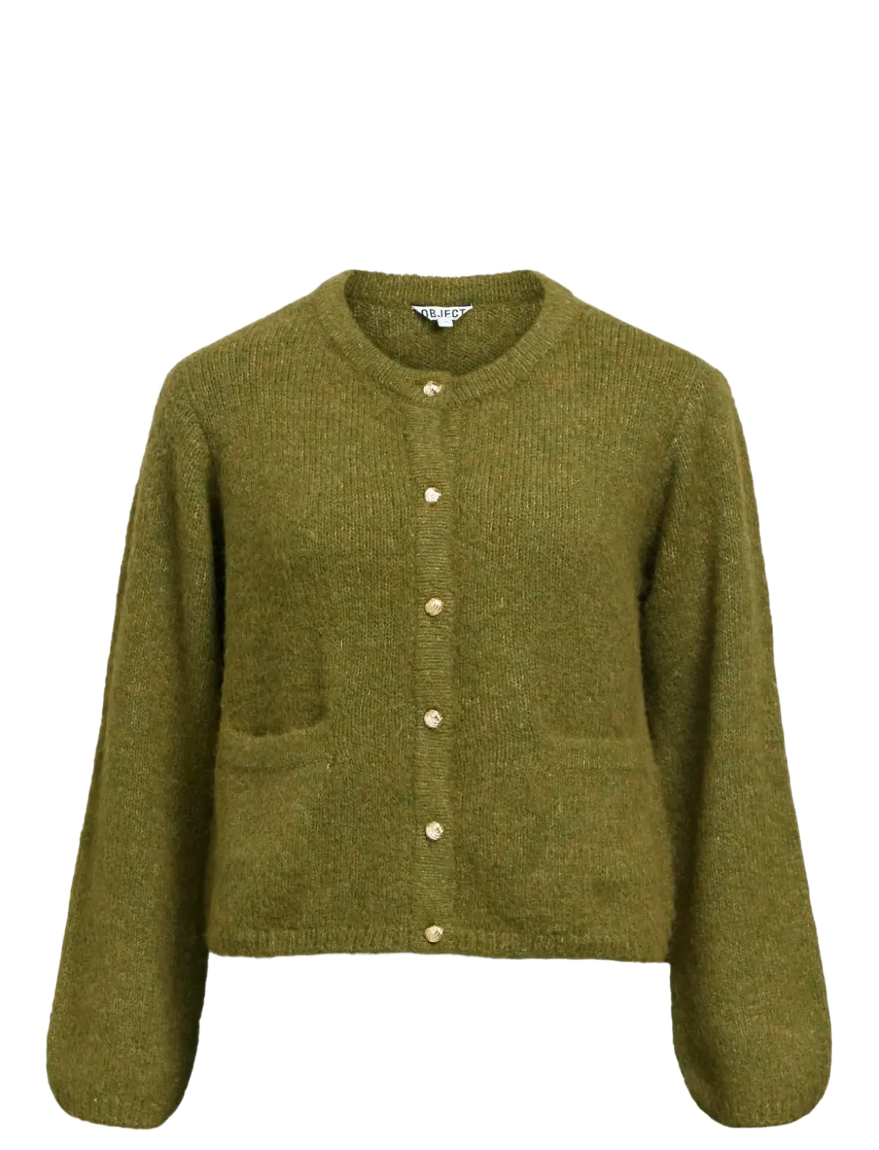 OBJSAGGIA RE L/S KNIT CARDIGAN NOOS - Cardigans