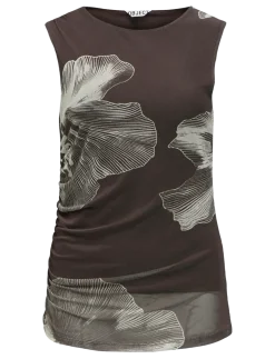 OBJSHIRA S/L RE MESH TOP E SS FAIR 26 - Ærmeløse toppe