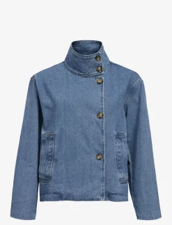 OBJTILLA GRO L/S LO DENIM JACKET NOOS - Denimjakker