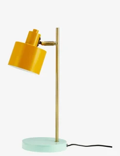 Ocean Bordlampe Curry/Messing/Turkis - Bordlamper