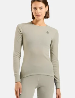 Odlo Active Warm Bl Top Crew Neck L/S - Termoundertrøjer