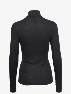Odlo Active Warm Bl Top Turtle Neck L/S Half Zip - Termoundertrøjer