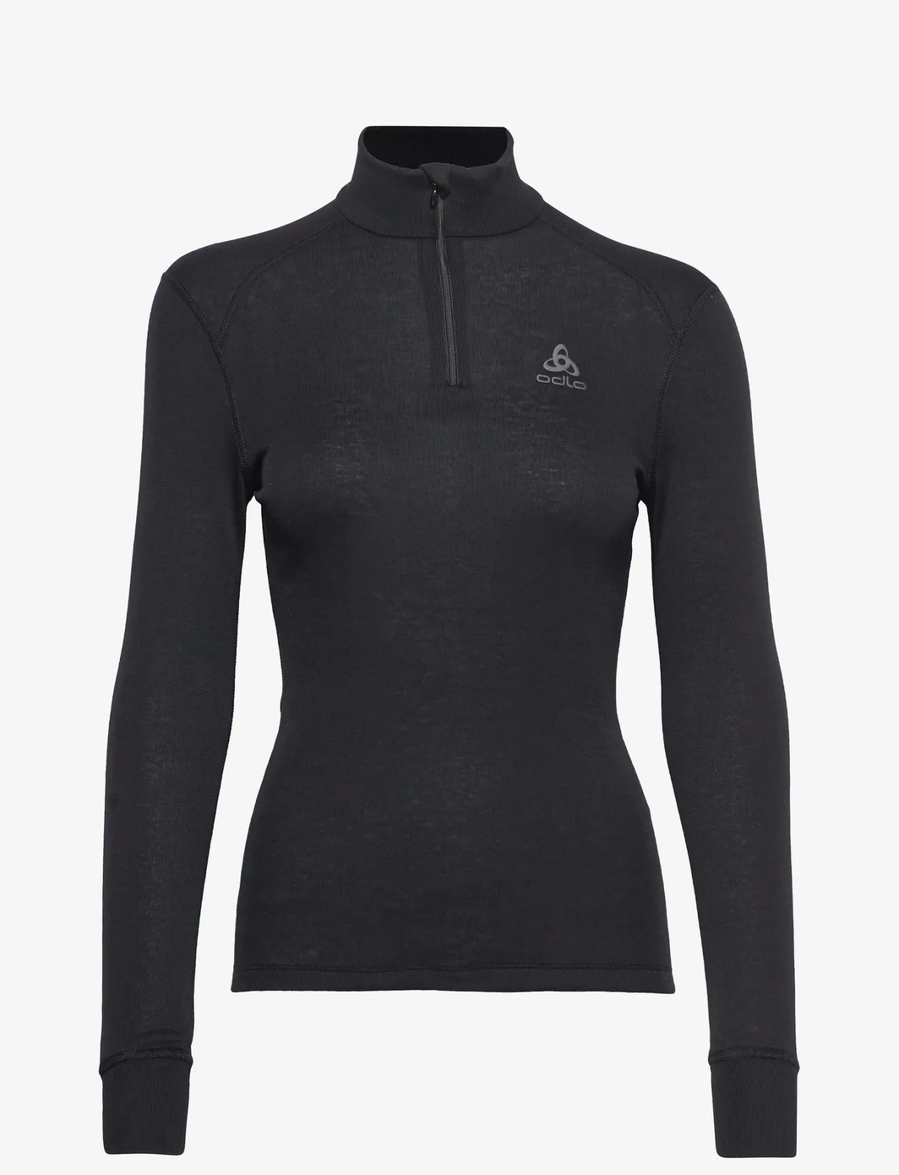 Odlo Active Warm Bl Top Turtle Neck L/S Half Zip - Termoundertrøjer
