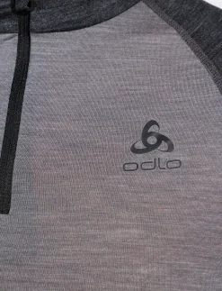 Odlo Natural Performance Pw 150 Bl Top Turtle Neck L/S Half Zip - Termoundertrøjer