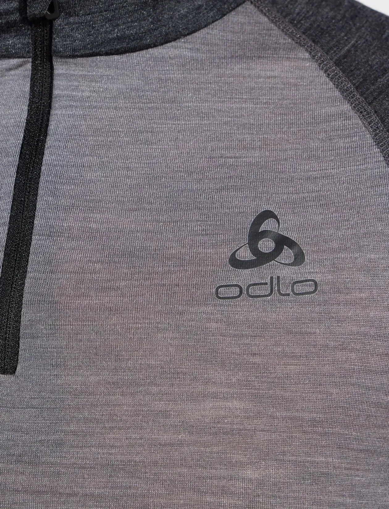 Odlo Natural Performance Pw 150 Bl Top Turtle Neck L/S Half Zip - Termoundertrøjer