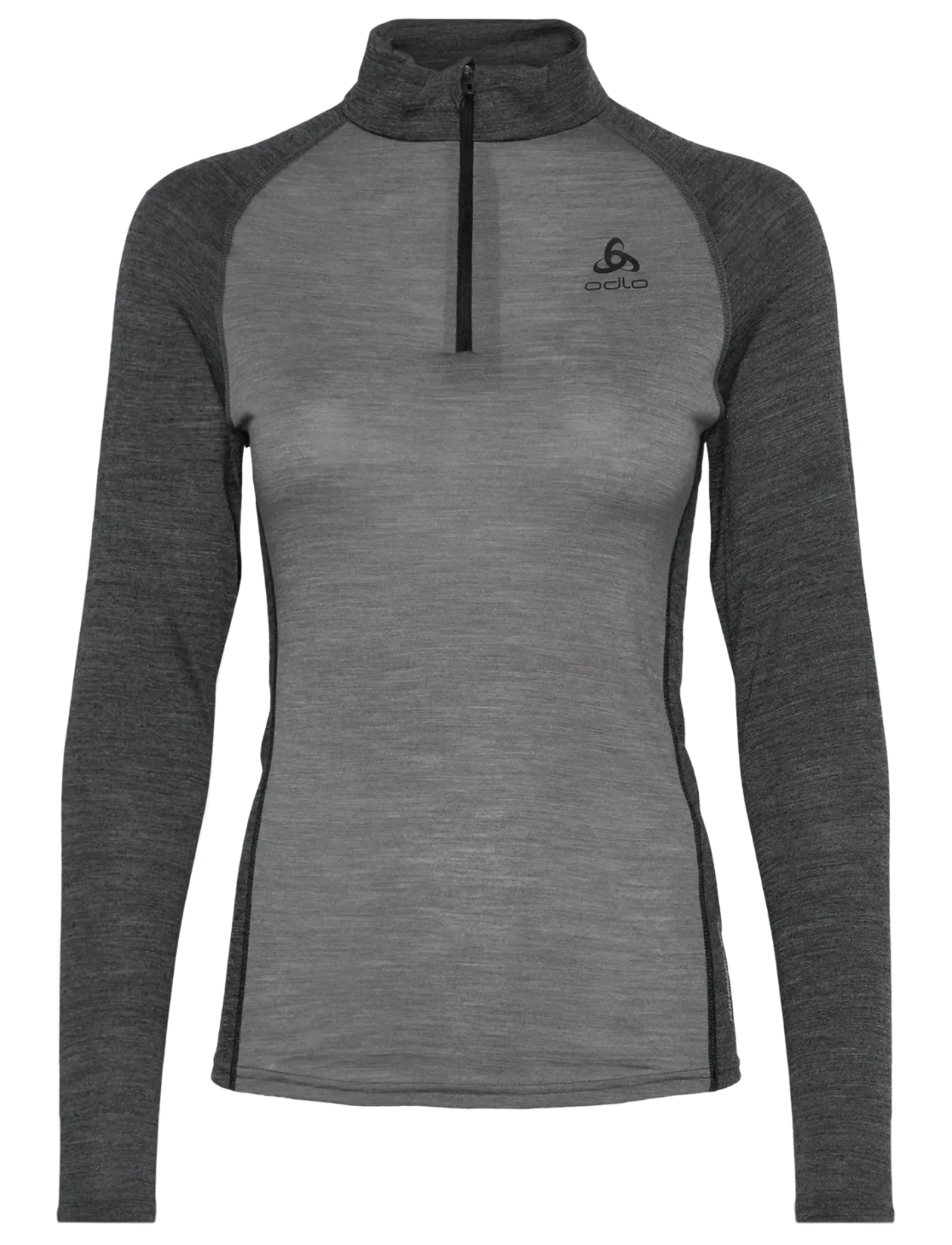 Odlo Natural Performance Pw 150 Bl Top Turtle Neck L/S Half Zip - Termoundertrøjer