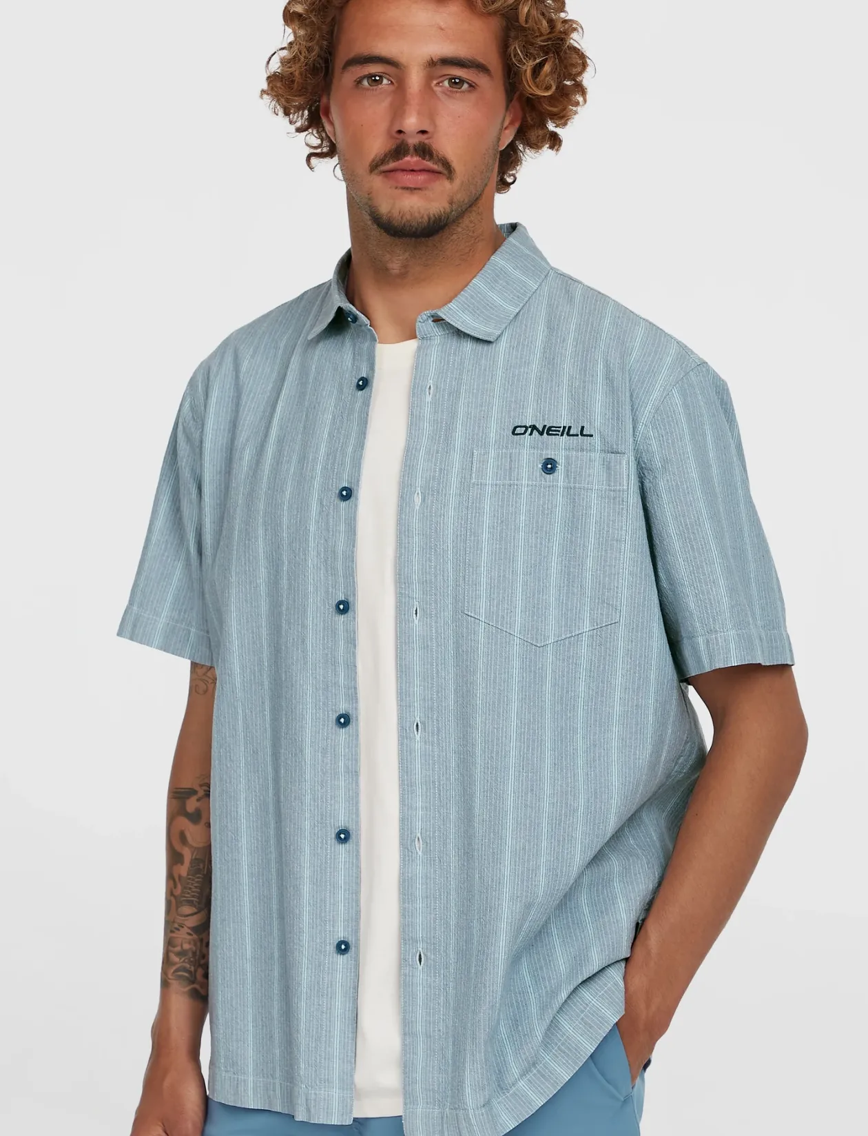 O'NEILL JACQUARD STRIPE SHIRT - Skjorter