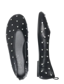 ONLADRIANA-2 STUDS PU BALLERINA - Ballerinaer