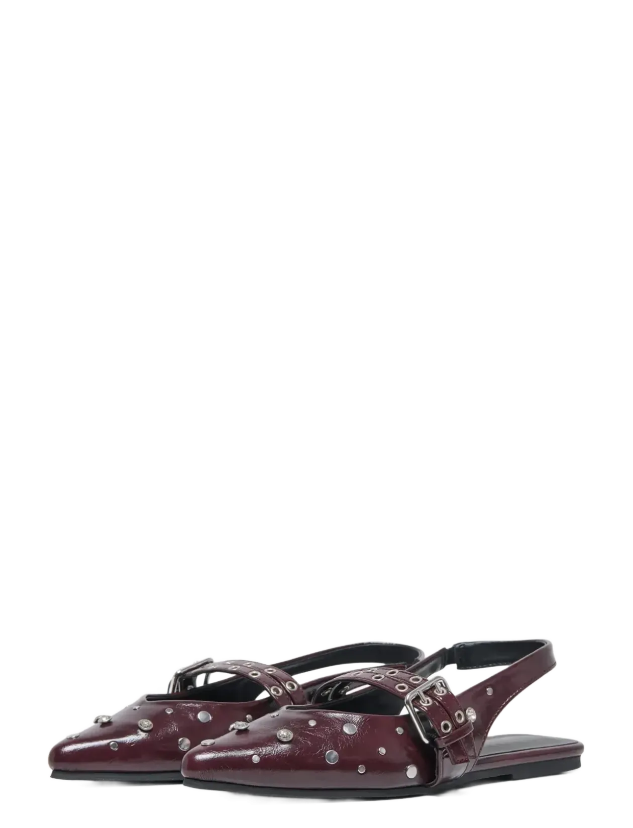 ONLAURA-5 PU SLINGBACK BUCKLE BALLARINA - Flade slingbacks