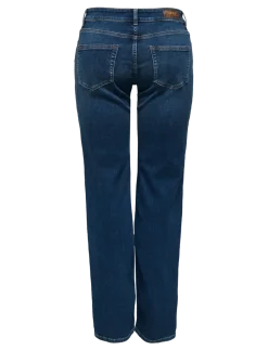 ONLBLUSH MID STRAIGHT DNM TAI021 NOOS - Straight jeans
