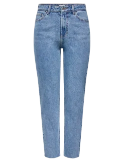 ONLEMILY HW ST RW CR AN MAE06 NOOS - Straight jeans