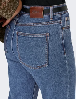 ONLEMILY HW ST RW CR AN MAE05 NOOS - Straight jeans