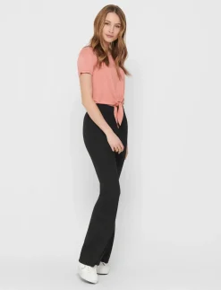 ONLFEVER STRETCH FLAIRED PANTS JRS NOOS - Flare bukser
