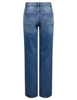 ONLJUICY HW WIDE LEG DOT330 DNM NOOS - Brede jeans