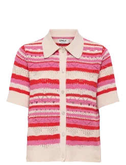 ONLLULA POLO S/S CARDIGAN KNT NOOS - Cardigans