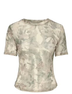 ONLLYRI S/S O-NECK TOP AOP CS JRS - T-shirts