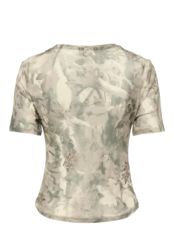 ONLLYRI S/S O-NECK TOP AOP CS JRS - T-shirts