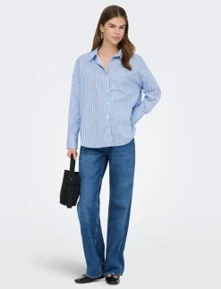 ONLOREGON NANO LS SHIRT WVN - Langærmede