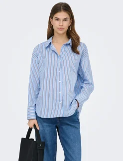 ONLOREGON NANO LS SHIRT WVN - Langærmede