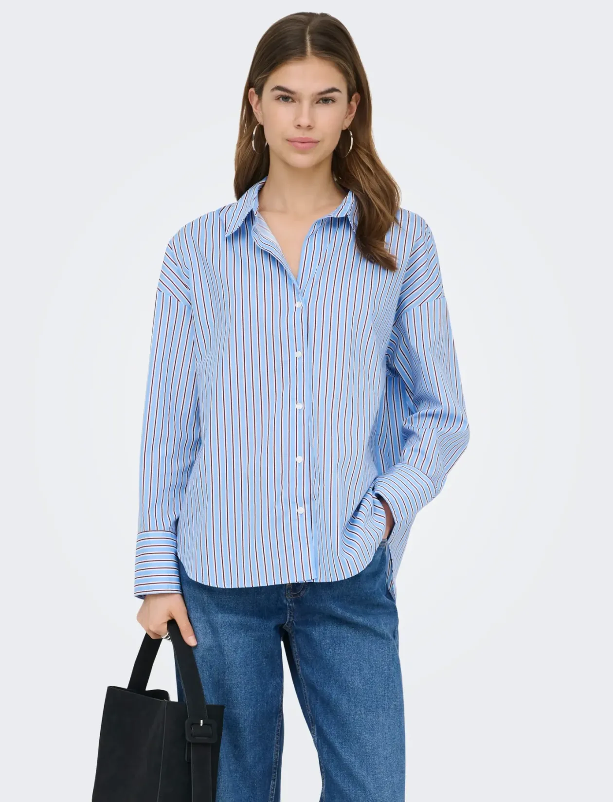 ONLOREGON NANO LS SHIRT WVN - Langærmede