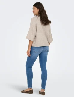 ONLSIMONI 3/4 PULLOVER KNT NOOS - Strik