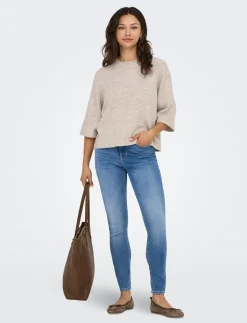ONLSIMONI 3/4 PULLOVER KNT NOOS - Strik
