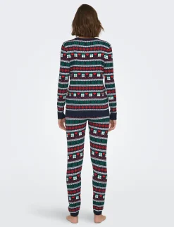 ONLXMAS PRESENT LS O-NECK KNT - Strik