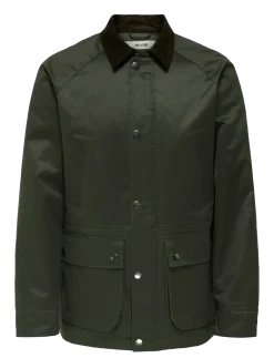 ONSBOB WAXED JACKET OTW - Vindjakker