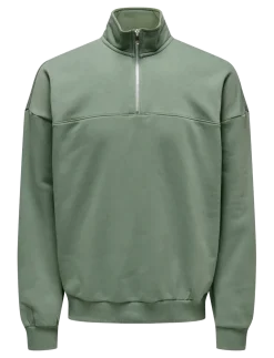 ONSCERES OVZ TRACK HALF ZIP SWEAT VD - Sweatshirts