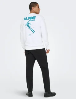 ONSCERES SKI LS REG CREW SWE CS - Sweatshirts