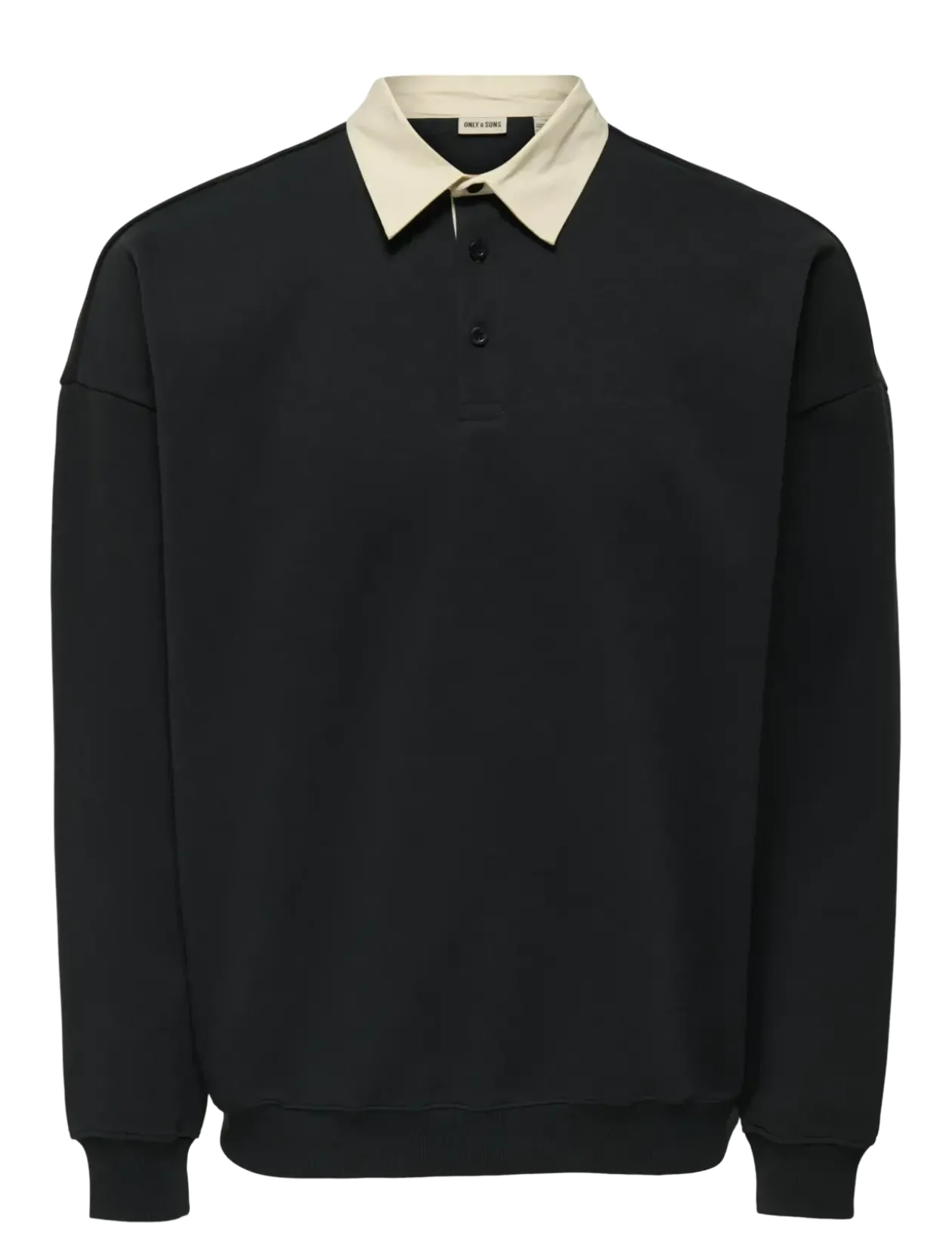 ONSJEFFREY VTG LS RUGBY SOLID POLO - Langærmede