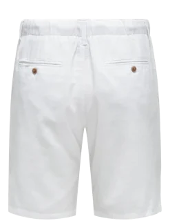 ONSLEO LINEN MIX 0048 SHORTS - Hørshorts
