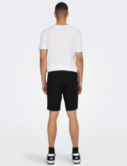 ONSLINUS 0007 COT LIN SHORTS NOOS - Hørshorts