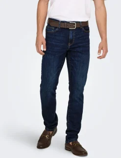ONSLOOM SLIM DB 6749 MAT DNM NOOS - Slim jeans