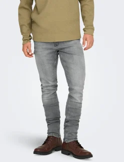 ONSLOOM SLIM GREY 3227 DCC DNM NOOS - Slim jeans