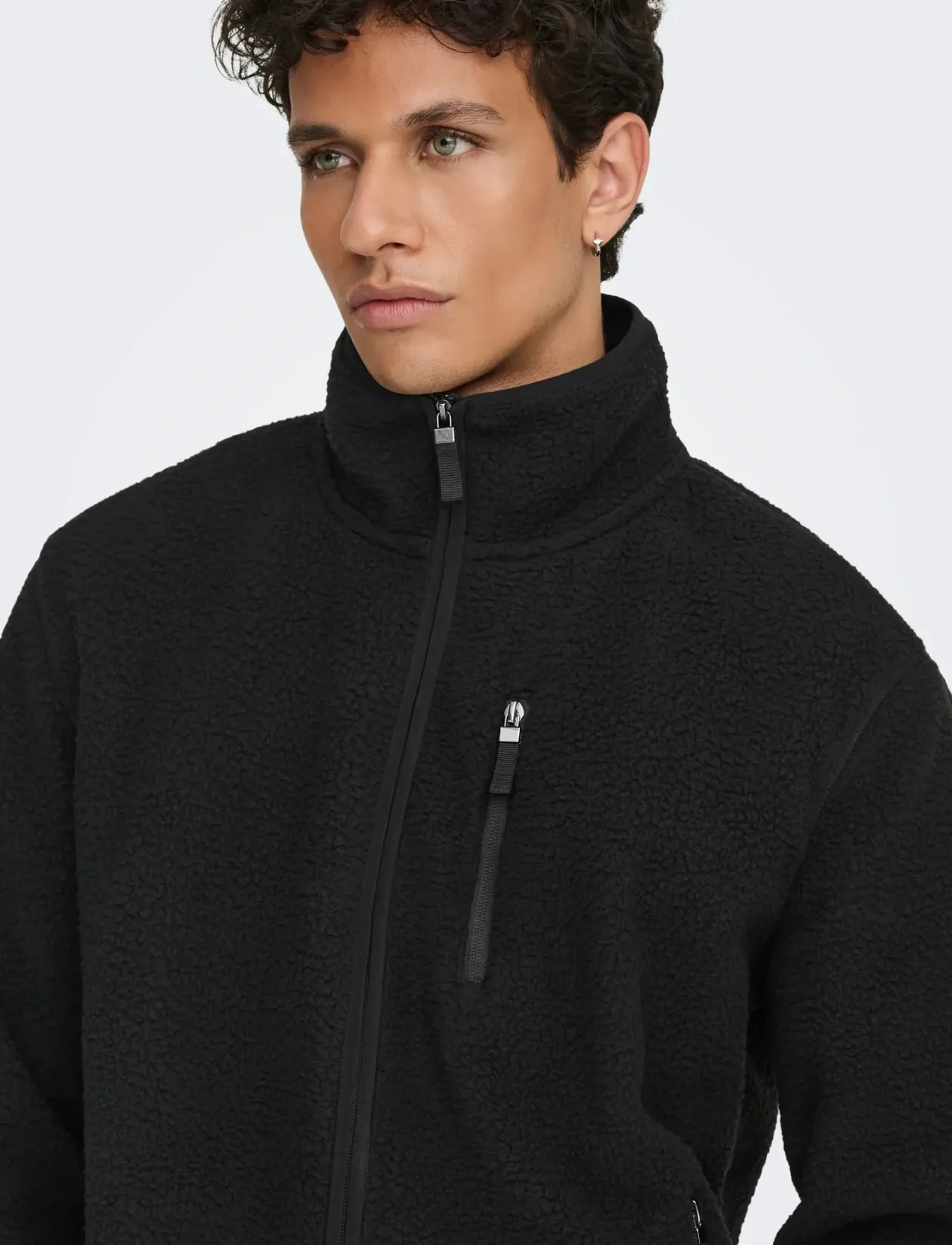 ONSSEB LIFE SHERPA JACKET OTW - Vindjakker