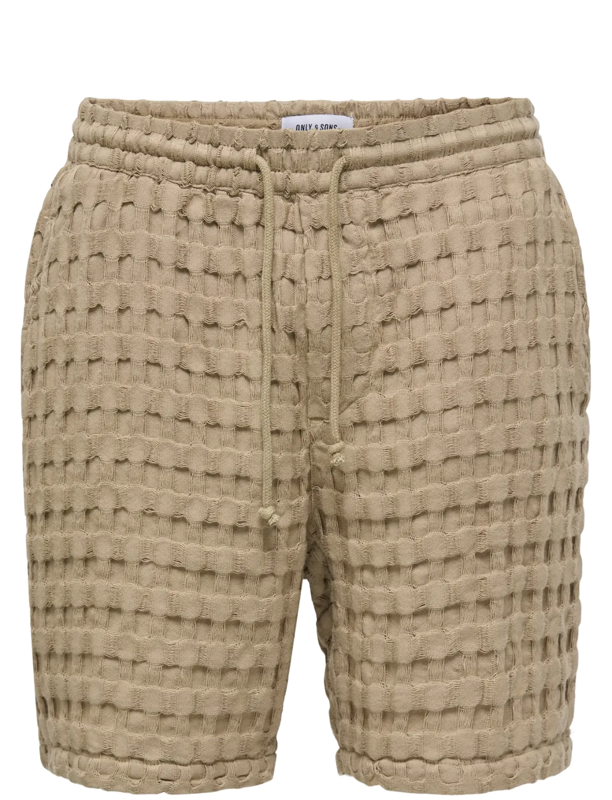 ONSTEL BRADDOCK WAFFLE SHORTS - Casual shorts