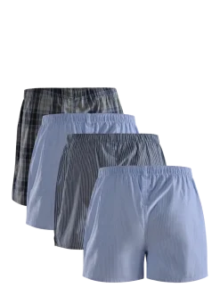 Organic Woven Boxers (Men) 4-pack - Boxershorts