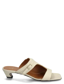 Ossana Mandorla Grained Calf - Mules med hæle