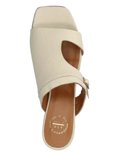 Ossana Mandorla Grained Calf - Mules med hæle