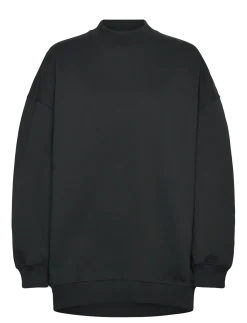 Oversized Brushed Cotton Sweat - Sweatshirts