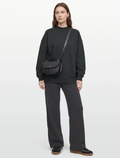 Oversized Brushed Cotton Sweat - Sweatshirts